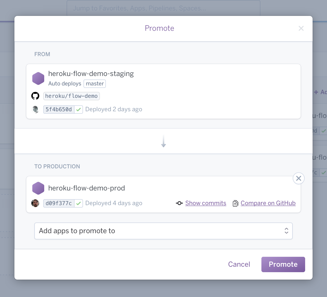 Code Promotion Process Flow