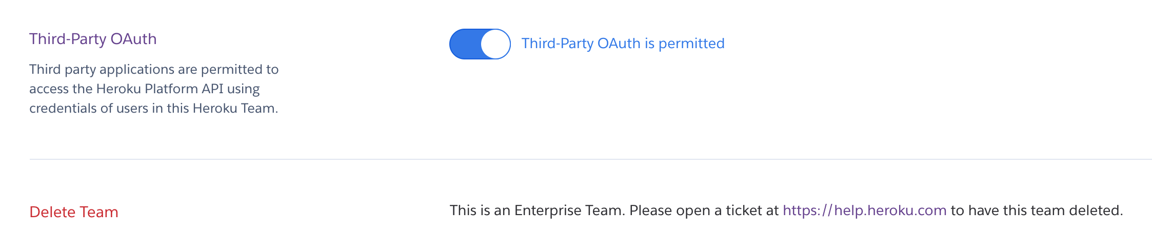 OAuth 経由のアプリアクセスの制限