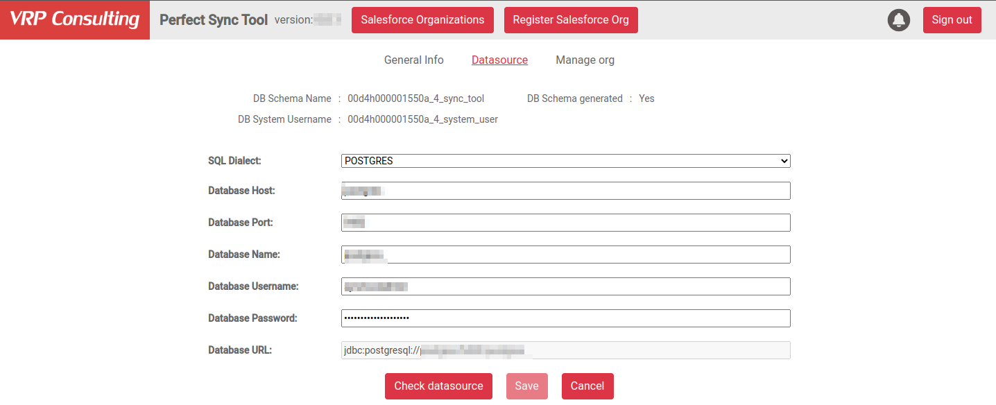 DB User and schema