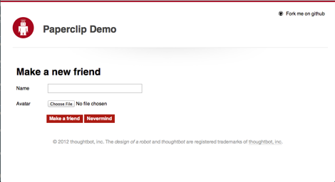 Form with File Input